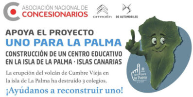 ¡AYUDA A LA PALMA! La Asociación de Concesionarios Citroën y DS apoya el proyecto «UNO PARA LA PALMA» y celebrará su Asamblea General 2022 en la Isla Bonita