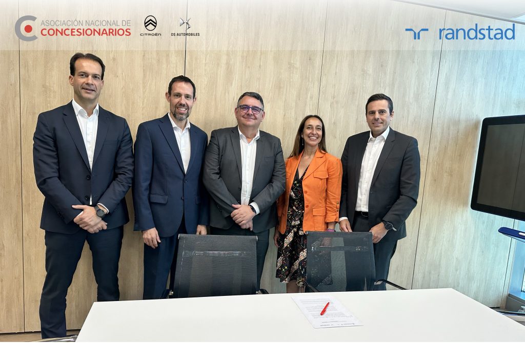 Acuerdo de colaboración Asociación Citroën y Randstad