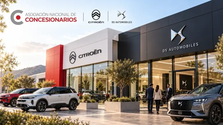 Fachada de instalaciones de Citroën y DS Automobiles